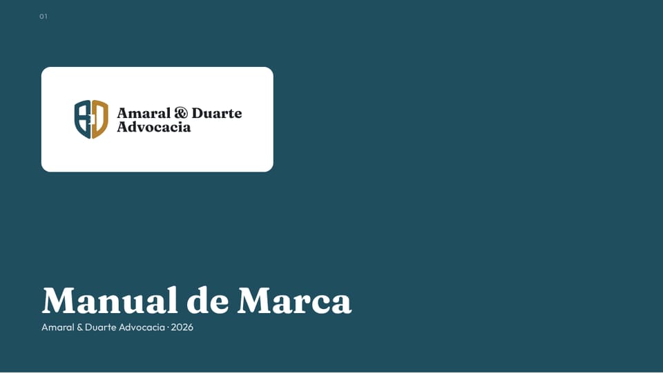 Capa do manual de Amaral & Duarte Advocacia
