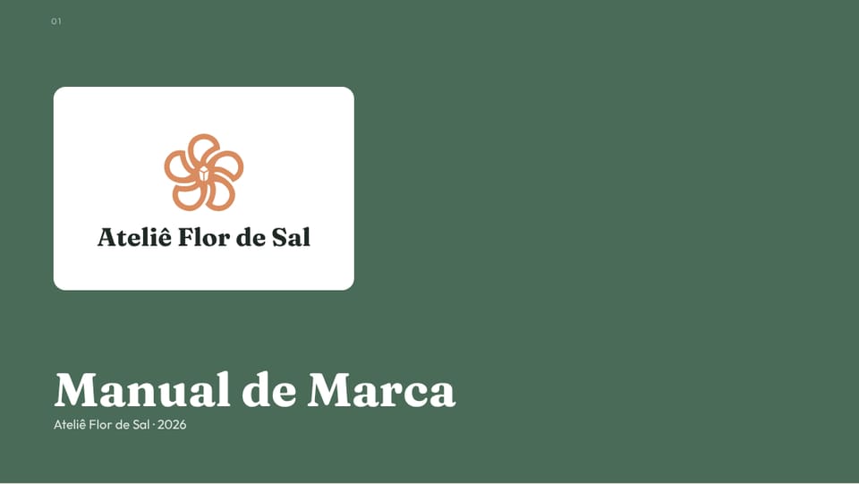 Capa do manual de Ateliê Flor de Sal